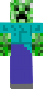 Preview of texture: creeper steve 