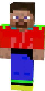 colourful steve