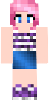 Pink Hair Blue Eyes