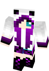 Purple Panda Girl