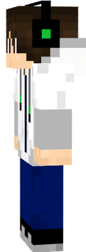 white hoodie boy