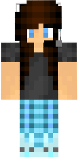 brown haired girl with pj 22