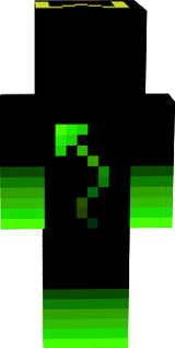 The green, black man.