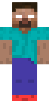 Herobrine do sapato vermelho