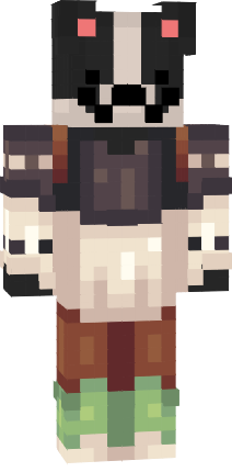 Preview of texture: cool anime homie badger