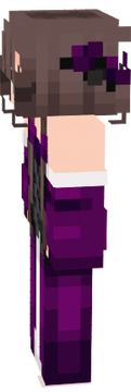 PURPLE DRESS FEMALE OC