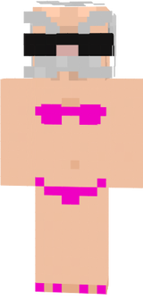viejo en bikini