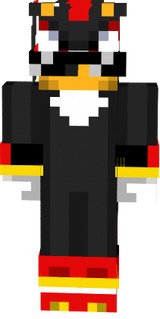 Shadow with pixel glasses