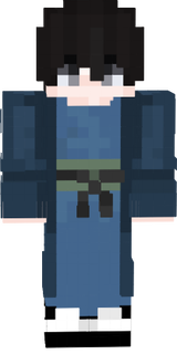Japanese guy blue