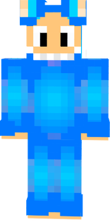 skin labu biru