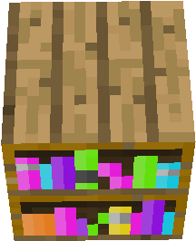 Preview of texture: Pastel Bookshelf