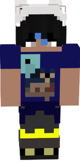 shadow con ciuffo blu