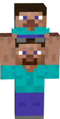 Preview of texture: Steve qui porte steve