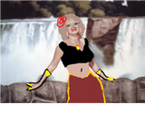 Marilyn Monroe speedpaint modern au