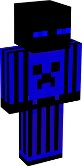 enderman adidas skin blue