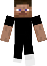 Steve With Black Clothes