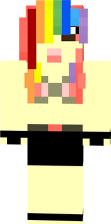rainbow hair dx