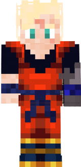 Gohan del futuro con brazo metalico