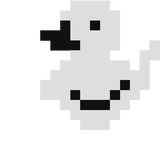noah ducky totem black white
