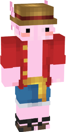 Preview of texture: Ferit Axolotl Luffy