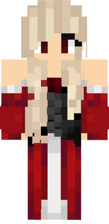 Red dress skin