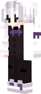 Drakennix terno branco e roxo