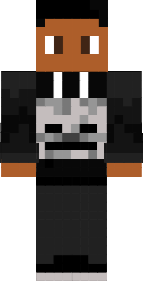Preview of texture: Rapaz com roupa de esqueleto