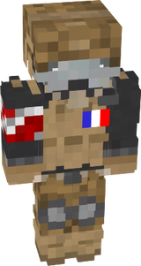 militaire blessure skin mc