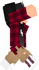 Red Checkerd shirt boy
