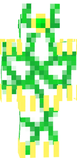 dan Minecraft skin gold