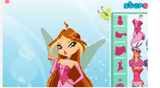 winx chibi flora dress up game flash game