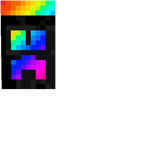 Rainbow Creeper for Messcraft capes.