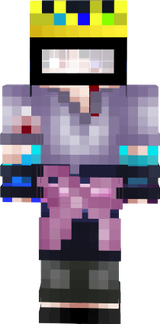 Sasuke Skin With Technoblade crown