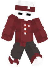 Skin Navideña Roja