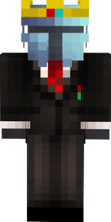 Tuxido suit and crown 