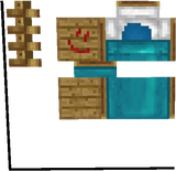 bed cyan