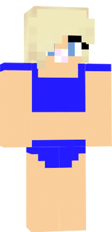 BabyKayla Blue swimsuit
