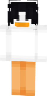 pato com cabelo