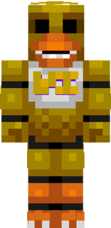 FNAF Empty Chica suit