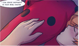 Adrien Kissing Ladybug's Ass comic