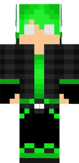 Herobrine Green Wolf Boy
