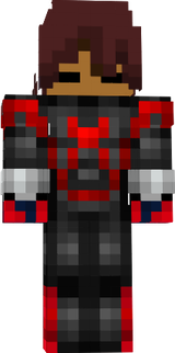 Black and red Spidey suit