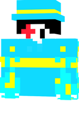 skin com fogo cabeça