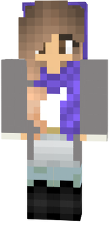 purple scarf girl