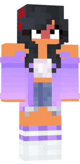 Angry / Rage / Pissed Off / Furious Aphmau HD Girl Youtuber in Minecraft New Skin