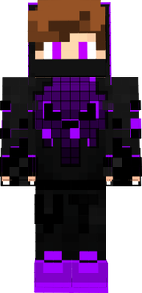 Purple cool boy