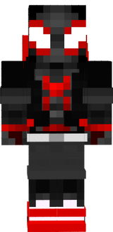 black spiderman