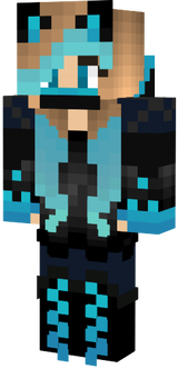 Blue Ninja Cat Dark r.2.blue