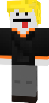 Mathis minecraft skin orange