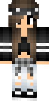 Bandana Girl Tomboy Brown Haired
